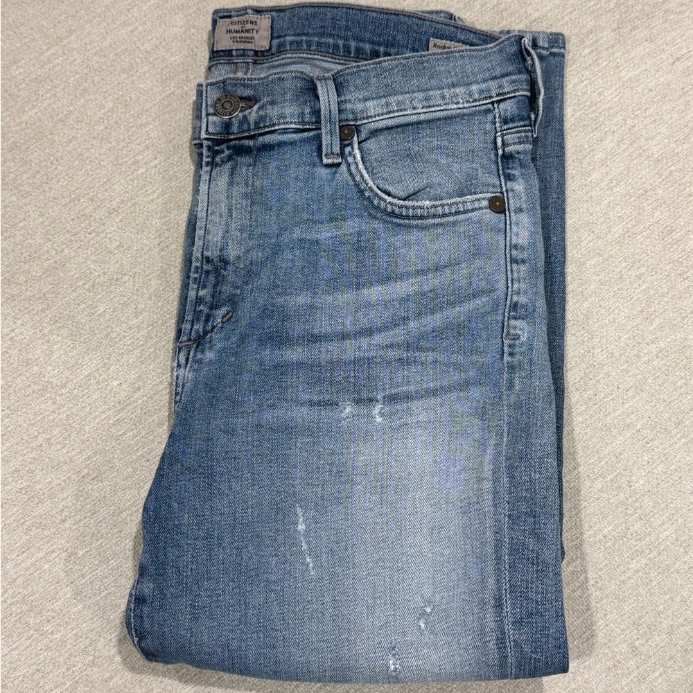 Citizens of Humanity Rocket Crop high rise skinny jeans